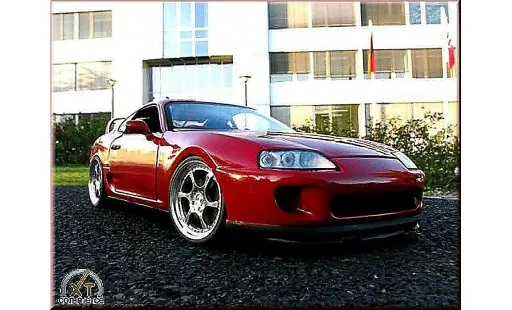 Toyota Supra Base 1/18 Kyosho rojo jantes 8j x 18 aluminum hmc coche miniatura