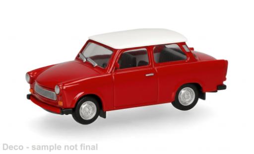 Trabant 601 1/87 Herpa rojo/weiss 1:87