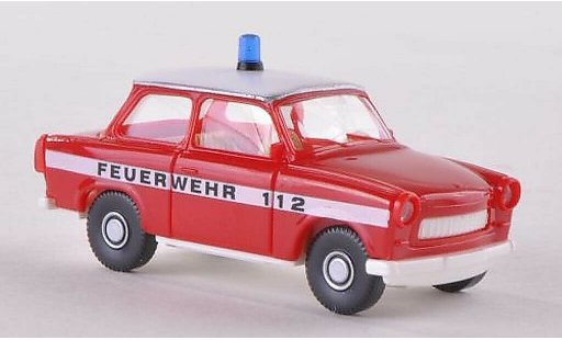 Trabant 601 Feuerwehr 1/87 Wiking S Bomberos coche miniatura