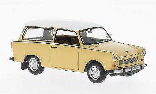 Trabant 601 Universal 1/43 WhiteBox beige/blanco 1965 coche miniatura