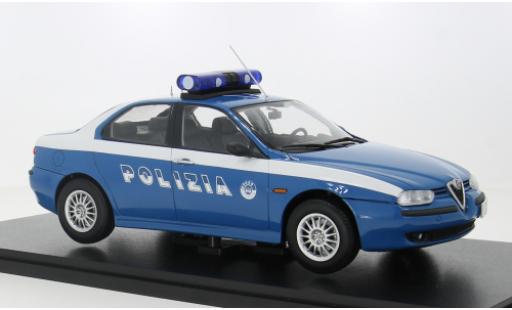 Coche miniatura Alfa Romeo 156 1/18 Triple 9 Collection 1998 Polizia 1:18 Alfa Romeo 156 1/18 Triple 9 Collection 1998 Polizia 1:18 coche miniatura