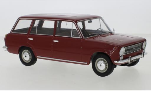 Coche miniatura Fiat 124 1/18 Triple 9 Collection Familiare rojo 1972 Fiat 124 1/18 Triple 9 Collection Familiare rojo 1972 coche miniatura