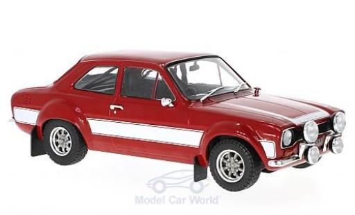 Coche miniatura Ford Escort 1/18 Triple 9 Collection MK I rojo/blanco Ford Escort 1/18 Triple 9 Collection MK I rojo/blanco coche miniatura