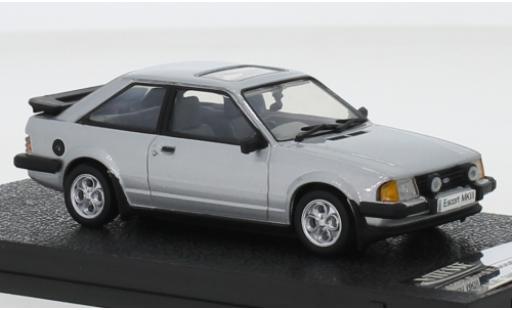 Coche miniatura Ford Escort 1/43 Triple 9 Collection MkIII XR3i gris RHD 1983 Ford Escort 1/43 Triple 9 Collection MkIII XR3i gris RHD 1983 coche miniatura