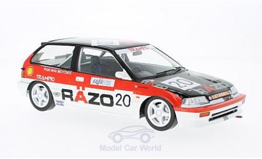 Coche miniatura Honda Civic 1/18 Triple 9 Collection EF3 RHD No.20 Razo Trampio GP Macau 1989 ohne Vitrine Honda Civic 1/18 Triple 9 Collection EF3 RHD No.20 Razo Trampio GP Macau 1989 ohne Vitrine coche miniatura