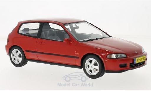 Coche miniatura Honda Civic 1/18 Triple 9 Collection VTi Hatchback rojo 1992 ohne Vitrine Honda Civic 1/18 Triple 9 Collection VTi Hatchback rojo 1992 ohne Vitrine coche miniatura