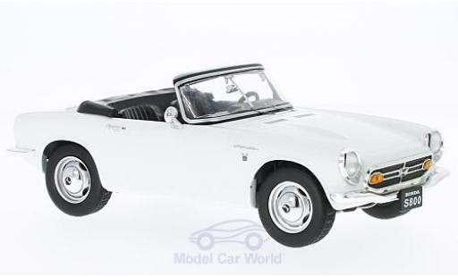 Coche miniatura Honda S800 1/18 Triple 9 Collection Cabrio blanco 1966 ohne Vitrine Honda S800 1/18 Triple 9 Collection Cabrio blanco 1966 ohne Vitrine coche miniatura