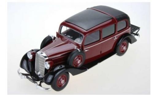 Coche miniatura Mercedes 260 1/18 Triple 9 Collection D (W138) Pullman Landaulet rojo/negro 1936 fermé Verdeck Mercedes 260 1/18 Triple 9 Collection D (W138) Pullman Landaulet rojo/negro 1936 fermé Verdeck coche miniatura