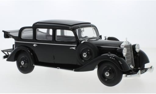 Coche miniatura Mercedes 260 1/18 Triple 9 Collection D (W138) Pullman Landaulet negro 1936 ouverts/es Verdeck Mercedes 260 1/18 Triple 9 Collection D (W138) Pullman Landaulet negro 1936 ouverts/es Verdeck coche miniatura