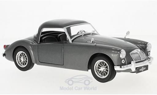 Coche miniatura MG A 1/18 Triple 9 Collection MKI 1500 metalico gris 1957 MG A 1/18 Triple 9 Collection MKI 1500 metalico gris 1957 coche miniatura