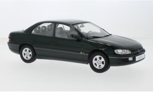 Coche miniatura Opel Omega 1/18 Triple 9 Collection B metallise grün 1996 1:18 Opel Omega 1/18 Triple 9 Collection B metallise grün 1996 1:18 coche miniatura