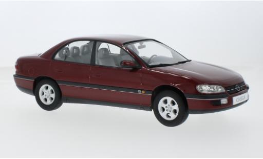 Coche miniatura Opel Omega 1/18 Triple 9 Collection B metallise rojo 1996 1:18 Opel Omega 1/18 Triple 9 Collection B metallise rojo 1996 1:18 coche miniatura
