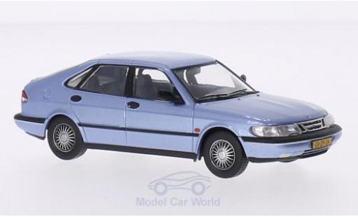 Saab 900 1/43 Triple 9 Collection V6 metalico azul 1994 coche miniatura