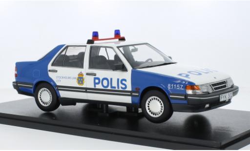 Saab 9000 1/18 Triple 9 Collection CD Polis (SE) 1990 1:18 coche miniatura