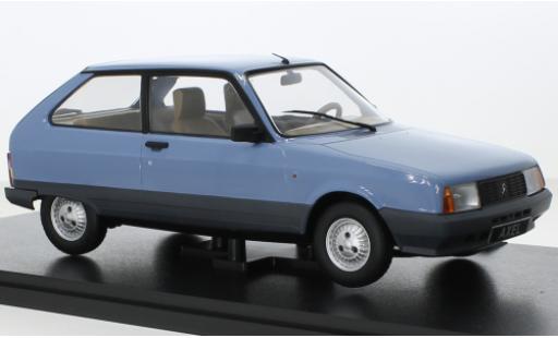 Citroen AX 1/18 Triple 9 Collection Axel 12 TRS azul 1990 coche miniatura