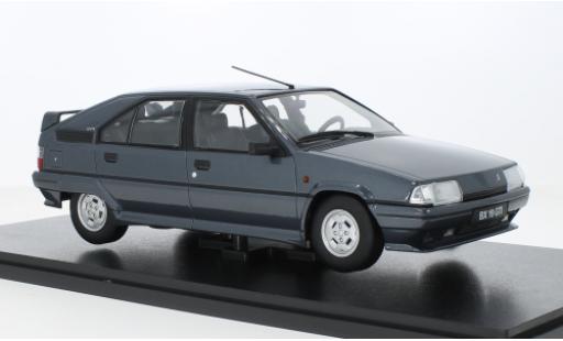 Coche miniatura Citroen BX 1/18 Triple 9 Collection GTI metallise grau 1990 Citroen BX 1/18 Triple 9 Collection GTI metallise grau 1990 coche miniatura