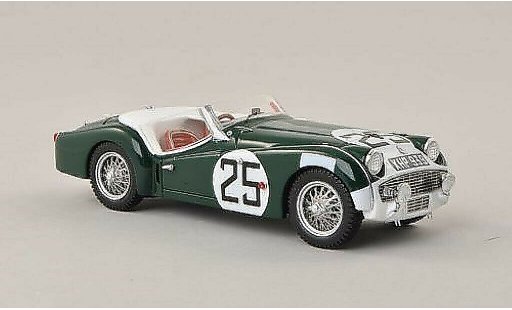 Triumph TR3 S 1/43 Spark No.25 24h Le Mans 1959 /D.Stoop coche miniatura