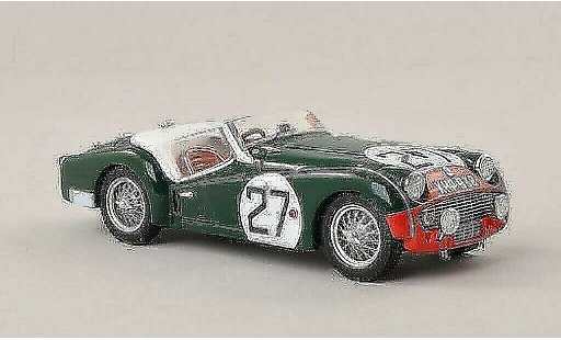 Triumph TR3 S 1/43 Spark No.27 24h Le Mans 1959 /C.Dubois coche miniatura