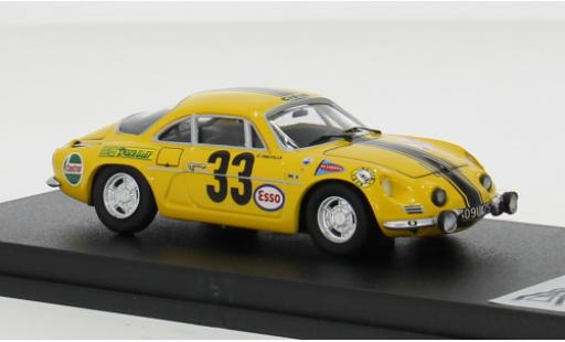 Coche miniatura Alpine A110 1/43 Trofeu 1968 #33 1:43 Alpine A110 1/43 Trofeu 1968 #33 1:43 coche miniatura