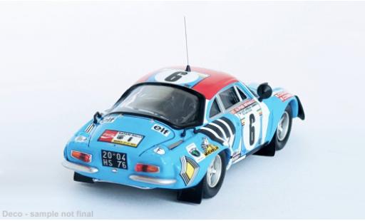 Coche miniatura Alpine A110 1/43 Trofeu East African Safari Rally 1975 #6 1:43 Alpine A110 1/43 Trofeu East African Safari Rally 1975 #6 1:43 coche miniatura