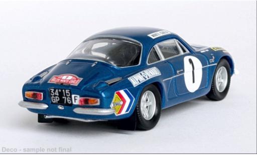 Coche miniatura Alpine A110 1/43 Trofeu Rally Monte Carlo 1970 #1 1:43 Alpine A110 1/43 Trofeu Rally Monte Carlo 1970 #1 1:43 coche miniatura