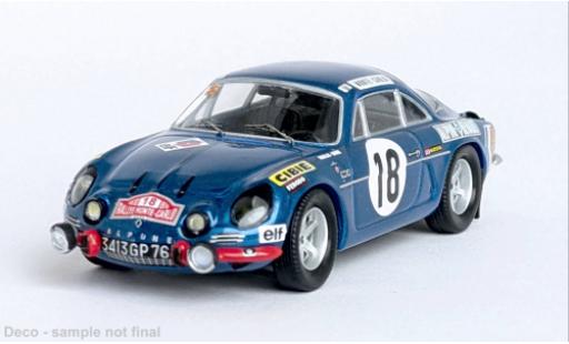 Coche miniatura Alpine A110 1/43 Trofeu Rally Monte Carlo 1970 #18 1:43 Alpine A110 1/43 Trofeu Rally Monte Carlo 1970 #18 1:43 coche miniatura