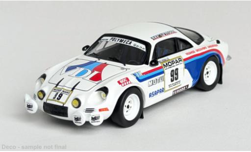 Coche miniatura Alpine A110 1/43 Trofeu Rallye Manx 1979 #99 1:43 Alpine A110 1/43 Trofeu Rallye Manx 1979 #99 1:43 coche miniatura