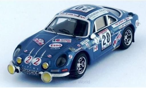 Coche miniatura Alpine A110 1/43 Trofeu Renault A 110 No.20 Rallye WM Tour de Corse 1975 M.Mouton/F.Conconi Alpine A110 1/43 Trofeu Renault A 110 No.20 Rallye WM Tour de Corse 1975 M.Mouton/F.Conconi coche miniatura