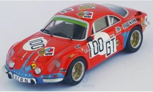 Coche miniatura Alpine A110 1/43 Trofeu Renault No.100 Deutsche Renault Automobile 1000 Km Nürburgring 1971 D.Kern/W.Sommer Alpine A110 1/43 Trofeu Renault No.100 Deutsche Renault Automobile 1000 Km Nürburgring 1971 D.Kern/W.Sommer coche miniatura