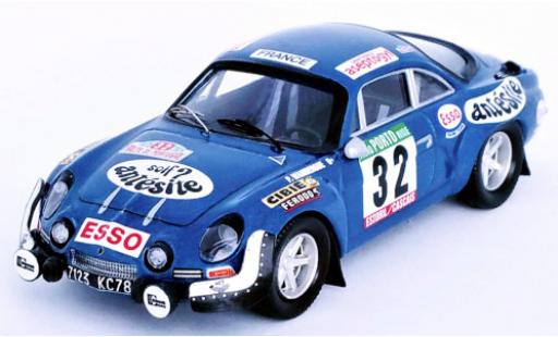 Coche miniatura Alpine A110 1/43 Trofeu Renault No.32 Rallye WM Rallye Portugal 1975 P.Wambergue/Y.Breton Alpine A110 1/43 Trofeu Renault No.32 Rallye WM Rallye Portugal 1975 P.Wambergue/Y.Breton coche miniatura