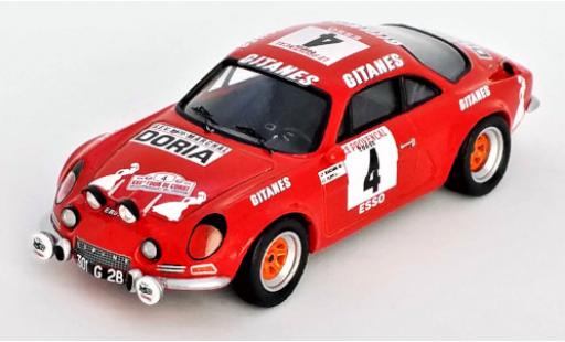 Coche miniatura Alpine A110 1/43 Trofeu Renault No.4 Gitanes Rallye WM Tour de Corse 1978 J.P.Manzagol/J.F.Filippi Alpine A110 1/43 Trofeu Renault No.4 Gitanes Rallye WM Tour de Corse 1978 J.P.Manzagol/J.F.Filippi coche miniatura