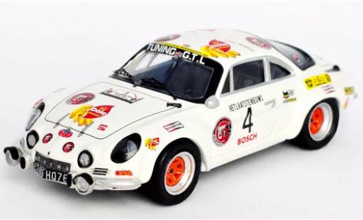 Coche miniatura Alpine A110 1/43 Trofeu Renault No.4 Tuning G.T.L. Rallye Ypres 1974 Pedro/E.Symens Alpine A110 1/43 Trofeu Renault No.4 Tuning G.T.L. Rallye Ypres 1974 Pedro/E.Symens coche miniatura
