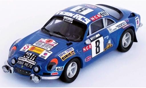 Coche miniatura Alpine A110 1/43 Trofeu Renault No.8 Rally Marokko 1974 Le Tahitien/G.de Warren Alpine A110 1/43 Trofeu Renault No.8 Rally Marokko 1974 Le Tahitien/G.de Warren coche miniatura