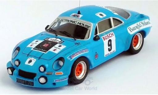 Coche miniatura Alpine A110 1/43 Trofeu Renault No.9 Rally Ypres 1975 M.Nusbaumer/Jimmy Alpine A110 1/43 Trofeu Renault No.9 Rally Ypres 1975 M.Nusbaumer/Jimmy coche miniatura