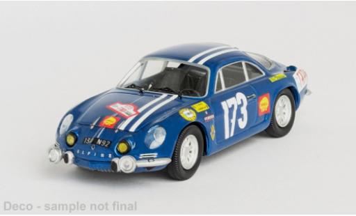 Coche miniatura Alpine A110 1/43 Trofeu Renault Rally Portugal 1968 #173 1:43 Alpine A110 1/43 Trofeu Renault Rally Portugal 1968 #173 1:43 coche miniatura