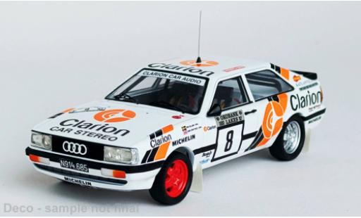 Coche miniatura Audi Quattro 1/43 Trofeu quattro 1000 Lakes Rally 1987 #8 1:43 Audi Quattro 1/43 Trofeu quattro 1000 Lakes Rally 1987 #8 1:43 coche miniatura