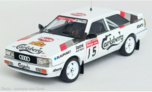 Coche miniatura Audi Quattro 1/43 Trofeu Coupe Rally Condroz 1987 #5 1:43 Audi Quattro 1/43 Trofeu Coupe Rally Condroz 1987 #5 1:43 coche miniatura
