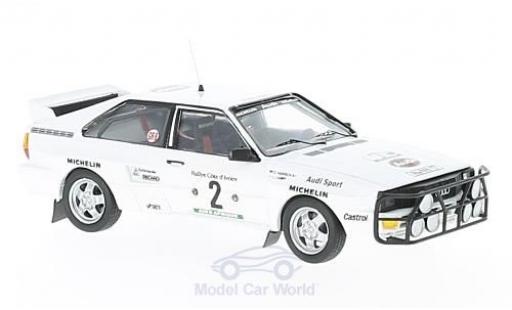 Coche miniatura Audi Quattro 1/43 Trofeu quattro No.2 Rallye WM Rallye Bandama 1983 L.Lampi/O.Harsch Audi Quattro 1/43 Trofeu quattro No.2 Rallye WM Rallye Bandama 1983 L.Lampi/O.Harsch coche miniatura