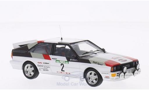 Coche miniatura Audi Quattro 1/43 Trofeu No.2 Rallye WM Rallye Portugal 1981 H.Mikkola/A.Hertz Audi Quattro 1/43 Trofeu No.2 Rallye WM Rallye Portugal 1981 H.Mikkola/A.Hertz coche miniatura