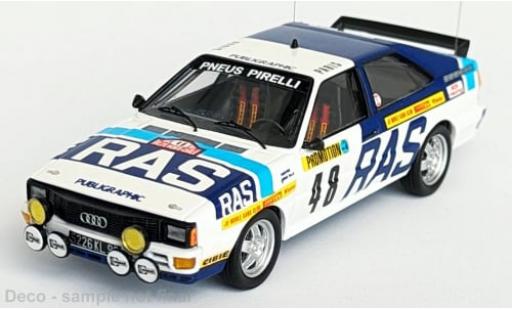 Coche miniatura Audi Quattro 1/43 Trofeu No.48 Rallye WM Rallye Monte Carlo 1983 1:43 Audi Quattro 1/43 Trofeu No.48 Rallye WM Rallye Monte Carlo 1983 1:43 coche miniatura