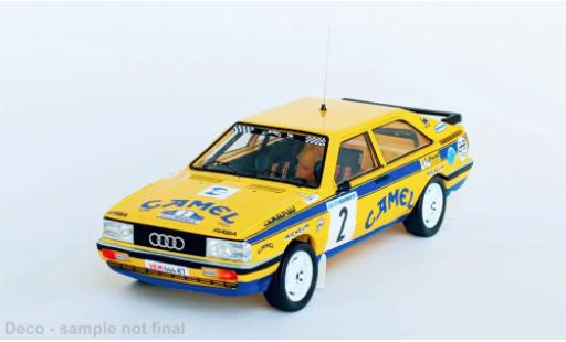 Coche miniatura Audi Quattro 1/43 Trofeu quattro Rally Bohemia 1987 #2 1:43 Audi Quattro 1/43 Trofeu quattro Rally Bohemia 1987 #2 1:43 coche miniatura