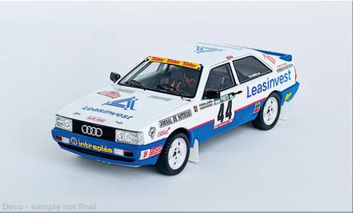 Coche miniatura Audi Quattro 1/43 Trofeu quattro Rally Portugal 1988 #44 1:43 Audi Quattro 1/43 Trofeu quattro Rally Portugal 1988 #44 1:43 coche miniatura