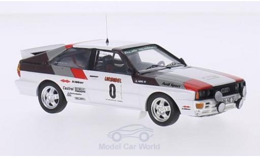 Coche miniatura Audi Quattro 1/43 Trofeu quattro Rallye WM Rallye Algarve 1980 H.Mikkola/A.Hertz Audi Quattro 1/43 Trofeu quattro Rallye WM Rallye Algarve 1980 H.Mikkola/A.Hertz coche miniatura