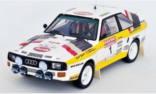 Coche miniatura Audi Sport Quattro 1/43 Trofeu No.1 Rally Ulster 1984 W.Röhrl/C.Geistdörfer Audi Sport Quattro 1/43 Trofeu No.1 Rally Ulster 1984 W.Röhrl/C.Geistdörfer coche miniatura