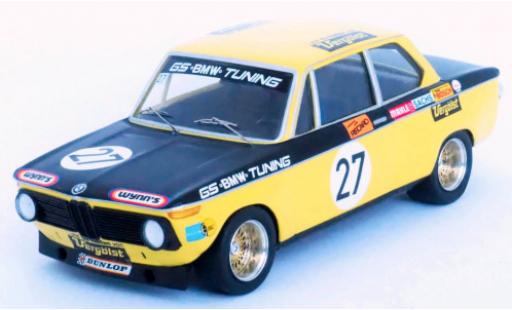 Coche miniatura Bmw 2002 1/43 Trofeu No.27 GS Tuning Vergölst 6h Nürburgring 1972 D.Basche/J.Barth Bmw 2002 1/43 Trofeu No.27 GS Tuning Vergölst 6h Nürburgring 1972 D.Basche/J.Barth coche miniatura