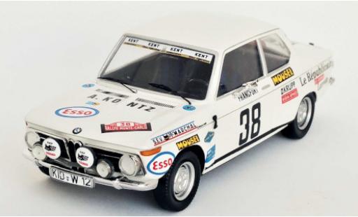 Coche miniatura Bmw 2002 1/43 Trofeu No.38 Rallye Monte Carlo 1971 N.Koob/J.Brandenburger Bmw 2002 1/43 Trofeu No.38 Rallye Monte Carlo 1971 N.Koob/J.Brandenburger coche miniatura