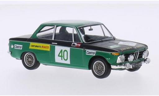 Coche miniatura Bmw 2002 1/43 Trofeu No.40 Team RRC Leru Jänner Rallye 1973 Rupp/Geppel Bmw 2002 1/43 Trofeu No.40 Team RRC Leru Jänner Rallye 1973 Rupp/Geppel coche miniatura