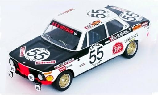 Coche miniatura Bmw 2002 1/43 Trofeu No.55 Waterloo 24h Spa Francorchamps 1972 R.Derom/J-M.Detrin Bmw 2002 1/43 Trofeu No.55 Waterloo 24h Spa Francorchamps 1972 R.Derom/J-M.Detrin coche miniatura