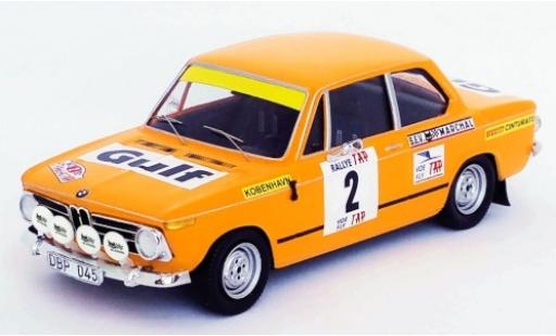 Coche miniatura Bmw 2002 1/43 Trofeu ti No.2 Rallye Portugal 1972 L.Asterhag/C.Billstam Bmw 2002 1/43 Trofeu ti No.2 Rallye Portugal 1972 L.Asterhag/C.Billstam coche miniatura