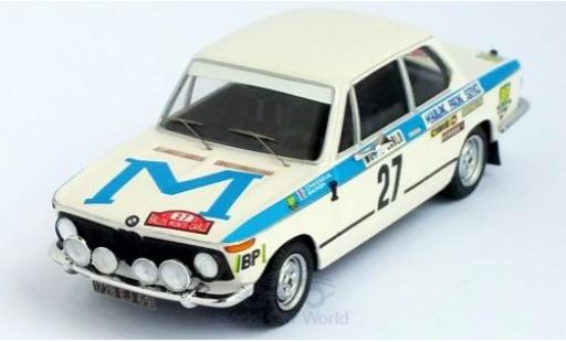 Coche miniatura Bmw 2002 1/43 Trofeu ti No.27 Rallye WM Rallye Monte Carlo 1973 G.Chasseuil/C.Baron Bmw 2002 1/43 Trofeu ti No.27 Rallye WM Rallye Monte Carlo 1973 G.Chasseuil/C.Baron coche miniatura
